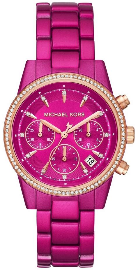 michael kors pink watch sale.